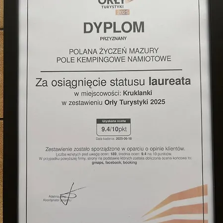 럭셔리텐트 Mazury Glamping Polana Zyczen