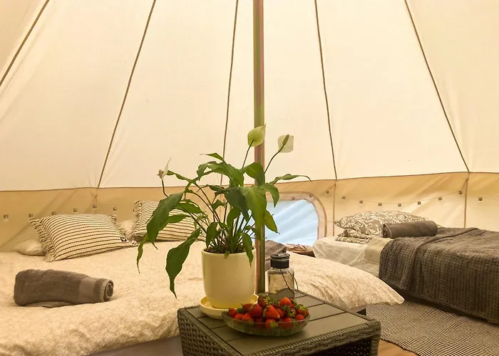 Mazury Glamping Polana Zyczen Luxusní stan