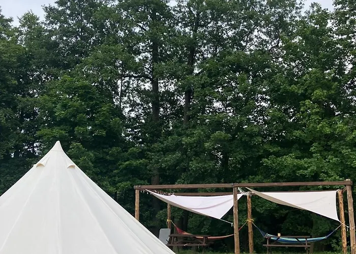 Mazury Glamping Polana Zyczen Luxusní stan