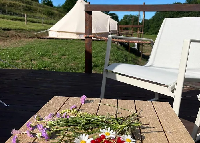 Mazury Glamping Polana Zyczen Luxusní stan *
